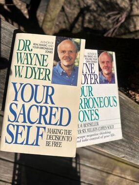Dr. Wayne W. Dyer book bundle. Your Erroneous Zones & Your Sacred Self.